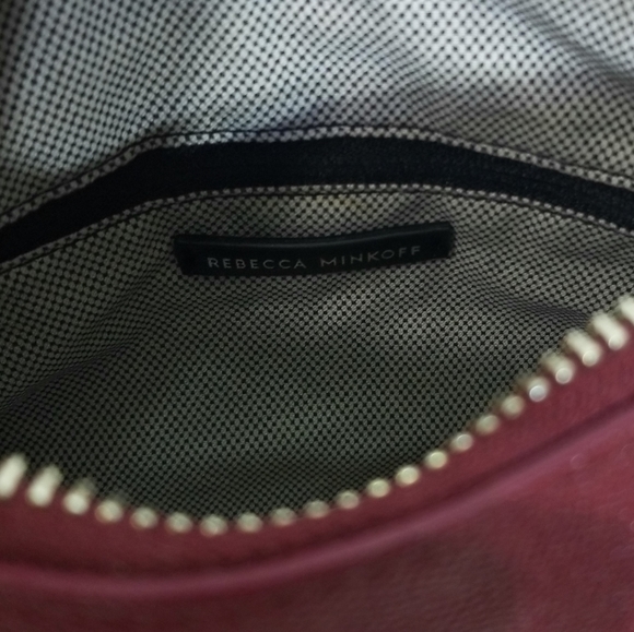 Rebecca Minkoff Jean Mac Crossbody Bag in Pinot Noir Burgundy - Picture 15 of 16